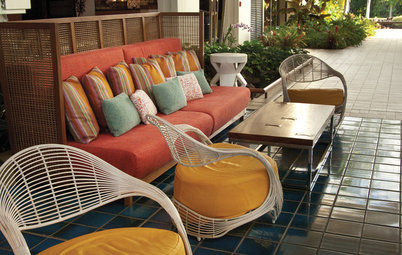 How to Mix Furniture Styles on the Patio