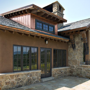Mountain style patio photo in Other