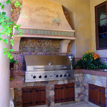 Tuscan Outdoor Kitchen