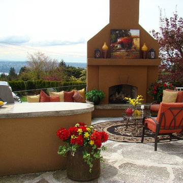 Tuscan Style Outdoor Living