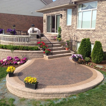 Two-Tiered Patio