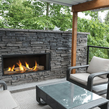 Valor Linear Series Fireplaces - L1 Outdoor