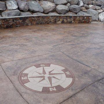 Custom Stamped Concrete Patio
