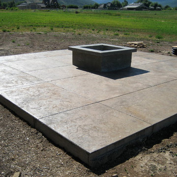 Custom Concrete Patio