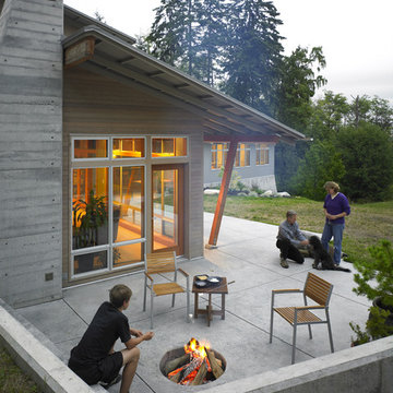 Vashon Residence patio