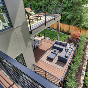 View Deck & Partial Covered Outdoor Living