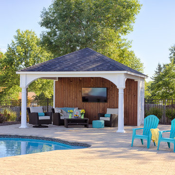 Vinyl Pavilions, Gazebo's and Pergola's
