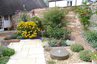 This is an example of a rural patio in Berkshire.