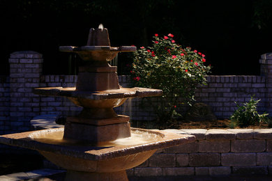 Elegant patio photo in Other