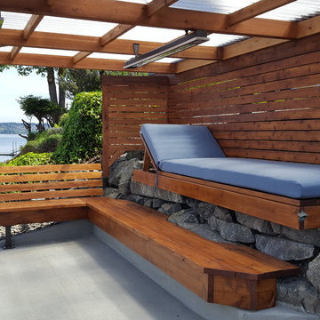 Waterfront Deck Living - the Grotto - Retaining Wall with a Purpose