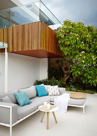 Contemporary Patio by Dean Herald-Rolling Stone Landscapes