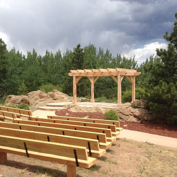 Wedding Ceremony Pergola and Seating