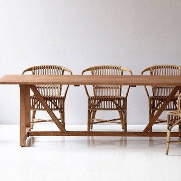 Wengler Rattan Chair & Lucas Table by Sika-Design