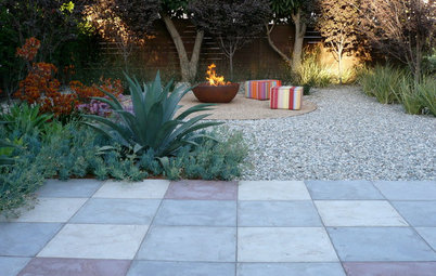 Precast Concrete Pavers Make a Versatile Surface in the Garden