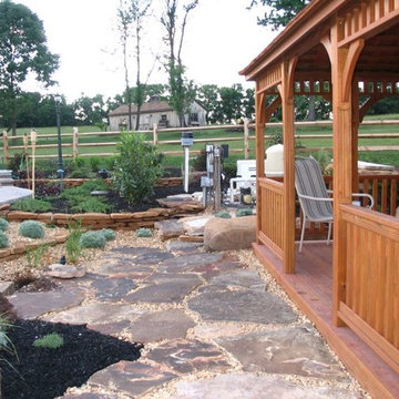 West Mountain Garden Path Walkway