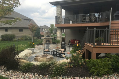 West Omaha Stone Patio and Pizza Oven