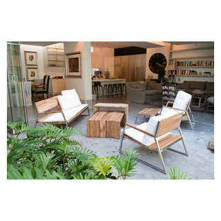 Wintons Teak Salma Lumierre Living Set - Farmhouse - Patio - Sydney ...