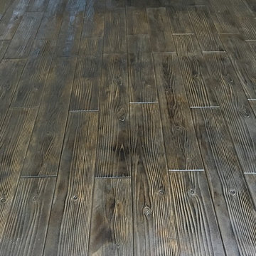 Wood Stamp Patio