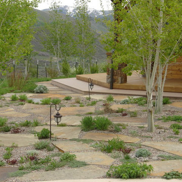 Xeriscape in the high mountains
