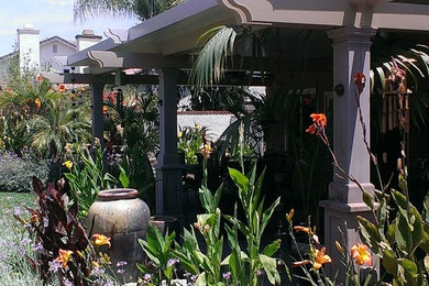 Example of a patio design in Orange County