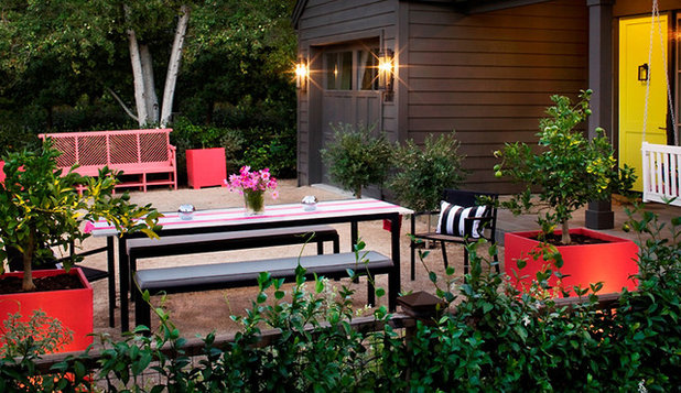 Eclectic Patio by Angus McCaffrey