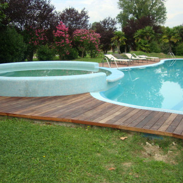 Deck piscina