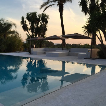 Piscina y Jardin en San Rafel, Ibiza