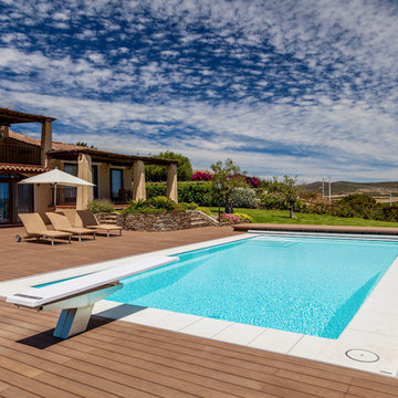 Déco in Sardegna, a Stintino, in una villa privata
