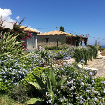 Giardino di villa in Grecia