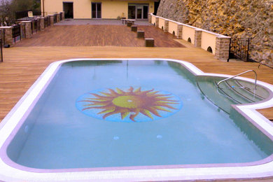 Idee per una piscina tradizionale