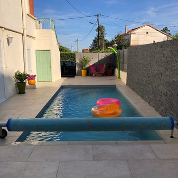 Aménagement complet de jardin avec piscine