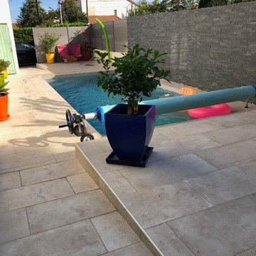 Aménagement complet de jardin avec piscine