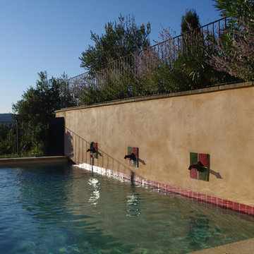 Construction d'une villa provençale en Luberon
