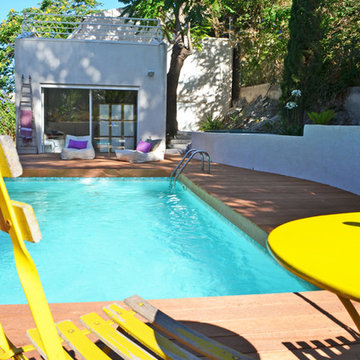 Dans un jardin marseillais