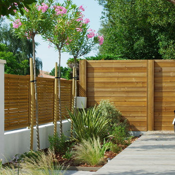 Jardin de vacance sur la Bassin d'Arcachon