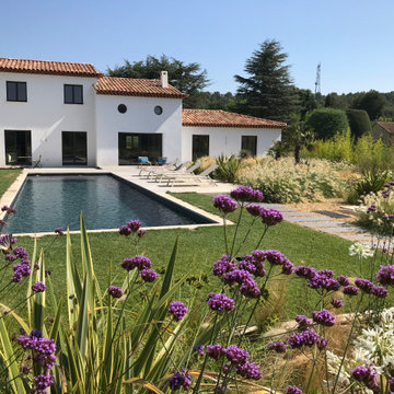 Jardin méditerranéen contemporain | 4000m²