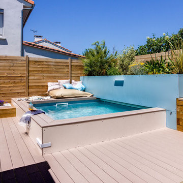 Piscine contemporaine sur Toulouse