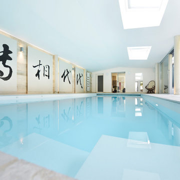 Piscine intérieure 4 x 10