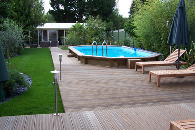 Projet aménagement complet avec piscine