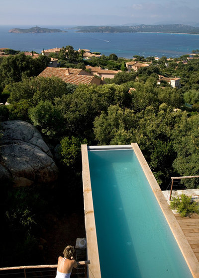 Contemporary Swimming Pool & Hot Tub by Agence Vezzoni
