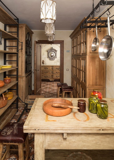 Rustic Kitchen by Ксения Бобрикова. Xenia Design Studio