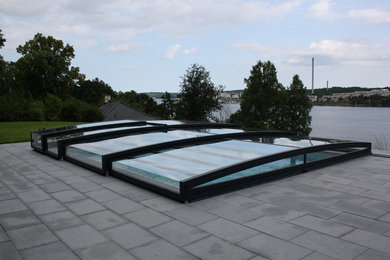 Scandi swimming pool in Gothenburg.