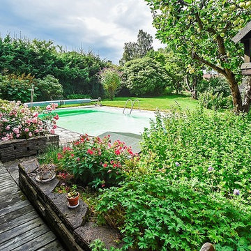 Skøn villa med pool og lukket have