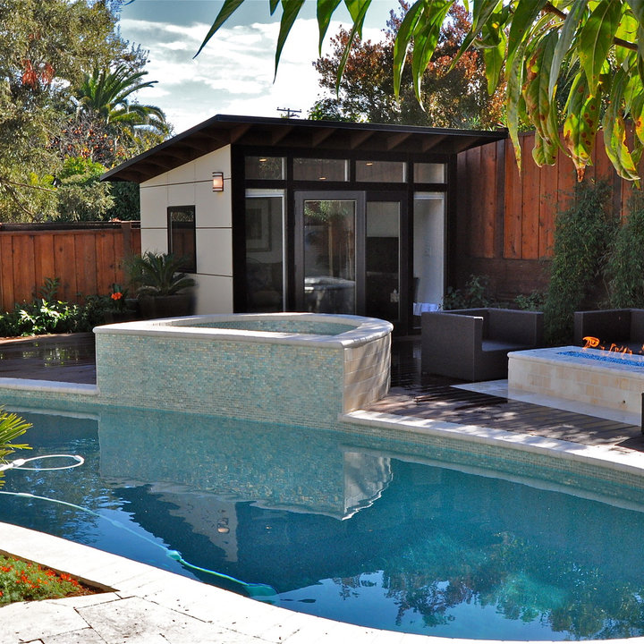 Half Indoor Pool - Photos & Ideas | Houzz
