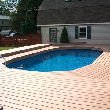 15 x 30 Above Ground Pool - Installed In ground.