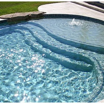 169 - Simple Backyard Pool with Waterslide