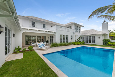 Pool - coastal pool idea in Miami