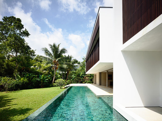 Contemporain Piscine by ONG&ONG