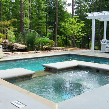 A Carolina Hillside Pool