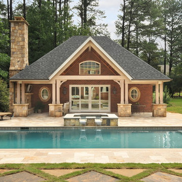 A new Pool house in North Atlanta